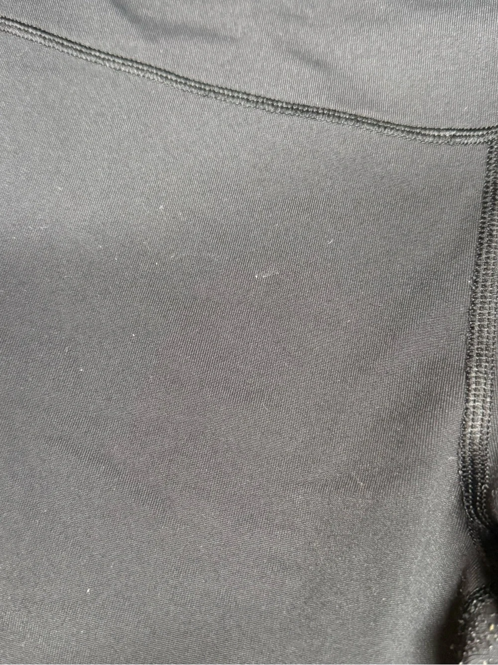 Victoria's Secret Black Leggings with Silver Victoria Sport Logo